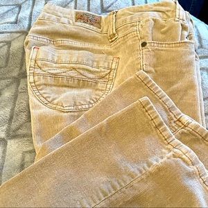 Paris Blues beige corduroy pants